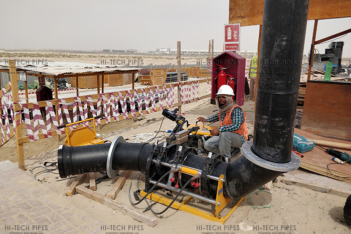 Fire Fighting Works at DWC | Hi Tech Pipes UAE