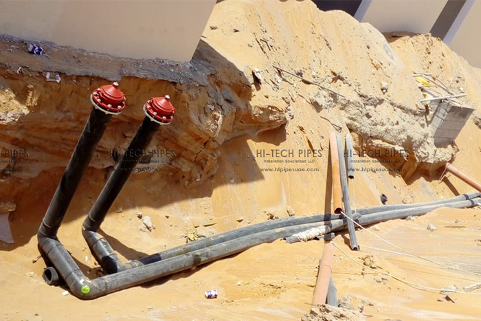 Pressure Testing Project at Dubai | Hi Tech Pipes UAE