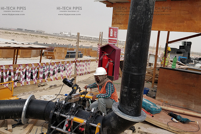 Fire Fighting Works at DWC | Hi Tech Pipes UAE